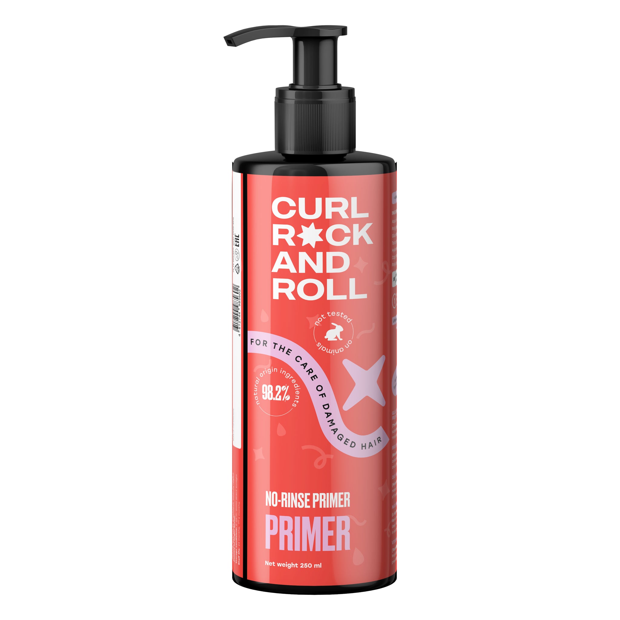 No-Rinse Primer for the care of damaged hair, 250 ml