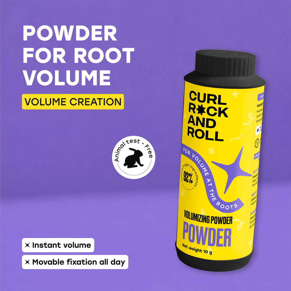 POWDER Volumizing Powder for volume at the roots