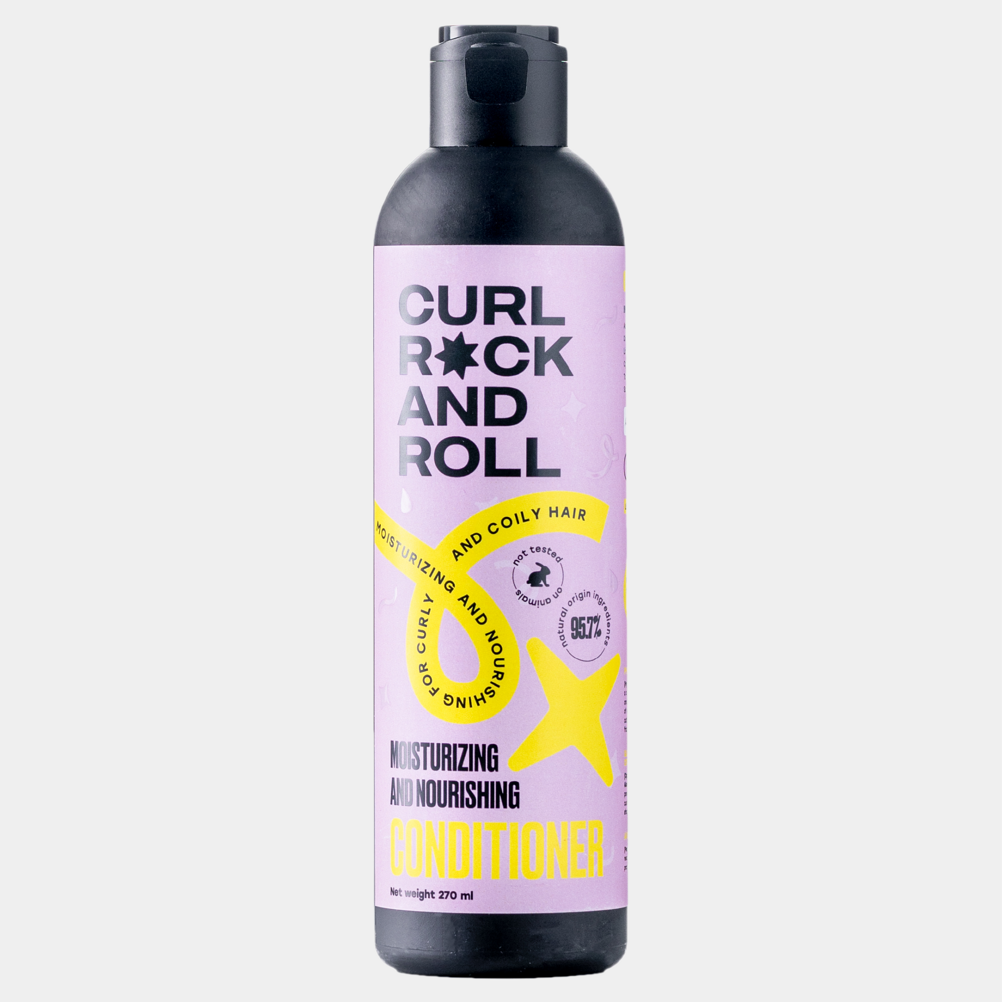 CONDITIONER Moisturizing and nourishing for curly and coily hair, 270 ml