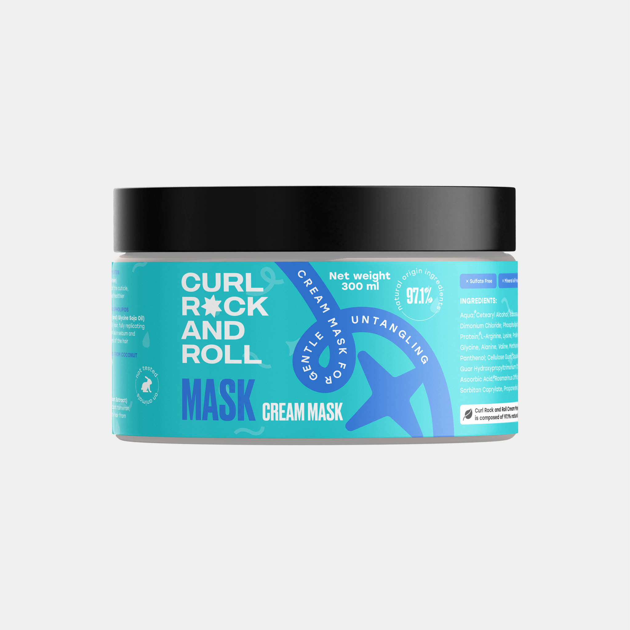 Creamy mask for gentle untangling, 300 ml