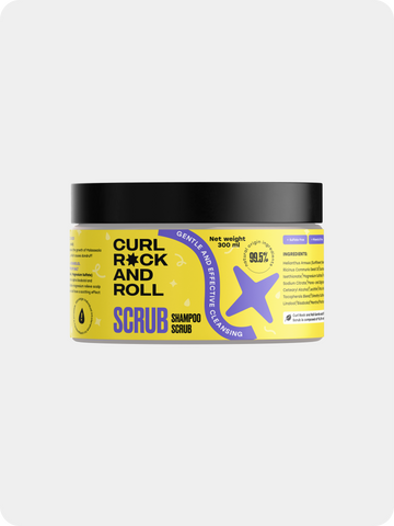 SCRUB shampoo scrub gentle and effective cleansing, 270 ml
