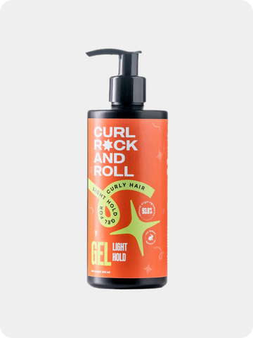 Light hold gel for curly hair, 300 ml